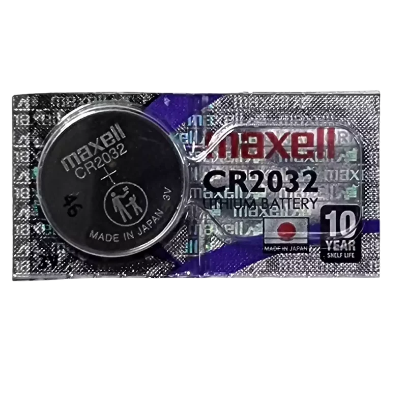 Pile CR2032 Maxell 3V lithium DL2032 ECR2032