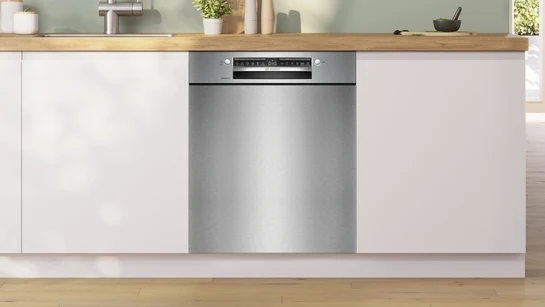 Serie 4 Unterbau-Geschirrspüler 60 cm Gebürsteter Stahl SMU4EAS28E