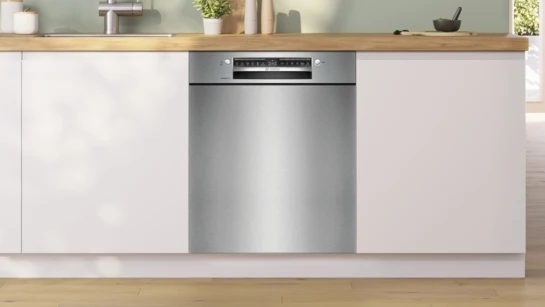 Serie 4 Unterbau-Geschirrspüler 60 cm Gebürsteter Stahl SMU4EVS08E