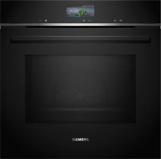 iQ700 Einbau-Backofen mit Mikrowellenfunktion 60 x 60 cm Schwarz, Edelstahl HM776GKB1