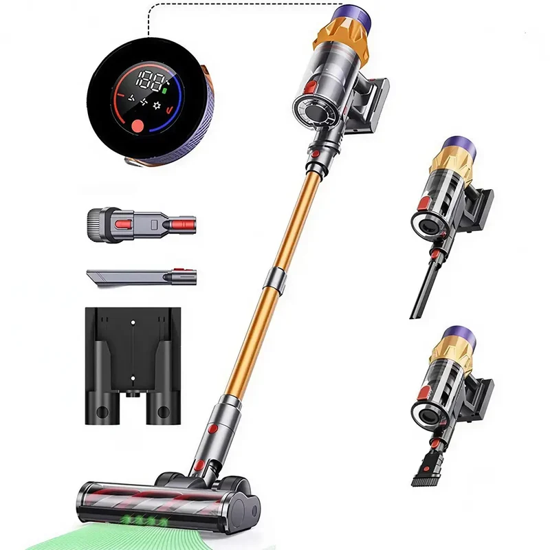 Pireware® Quantum V18 - Kabelloser Akku Staubsauger Beutellos