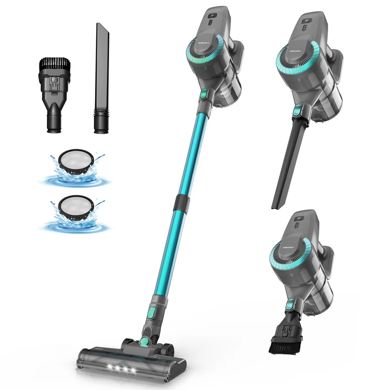 YISORA N300 Cordless Vacuum Cleaner For Animal Hair and Carpets