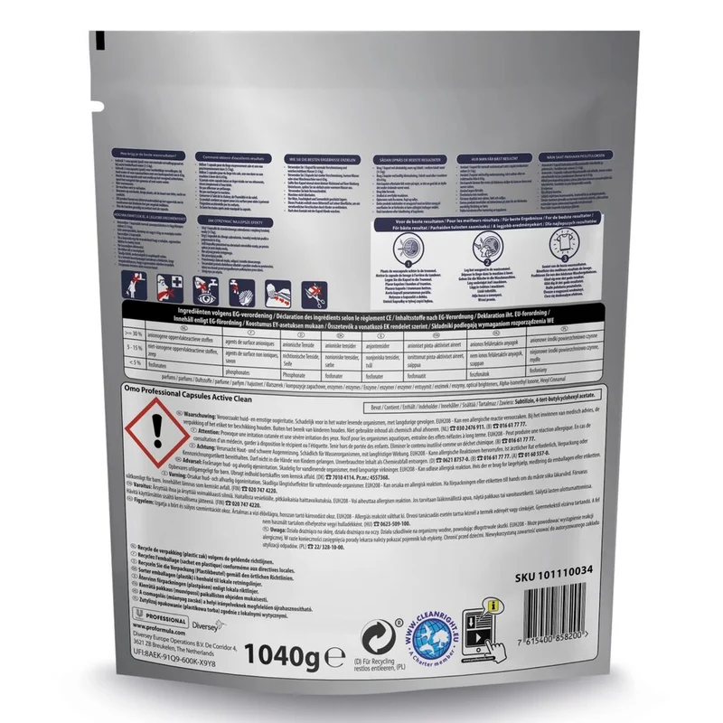 Omo Professional Active Clean 3in1 Kapseln