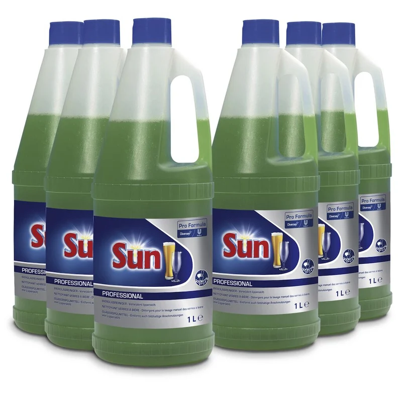 Sun Pro Formula Beer Glass Cleaner 6x1L Handwaschmittel für Biergläser