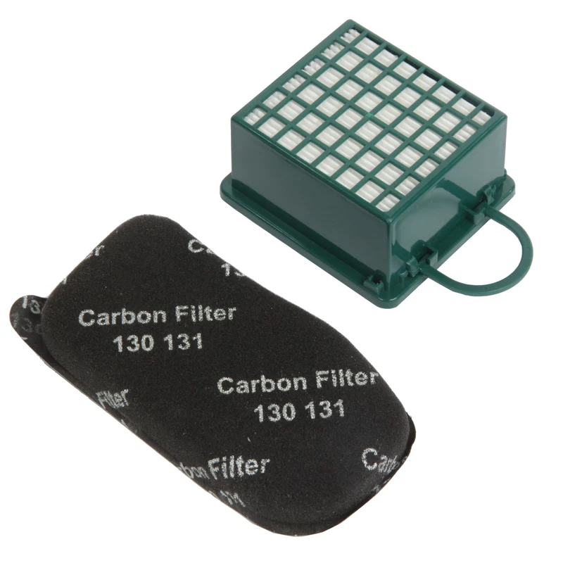 Set geeignet für Vorwerk Kobold 130/131- Hepafilter und Kohlefilter