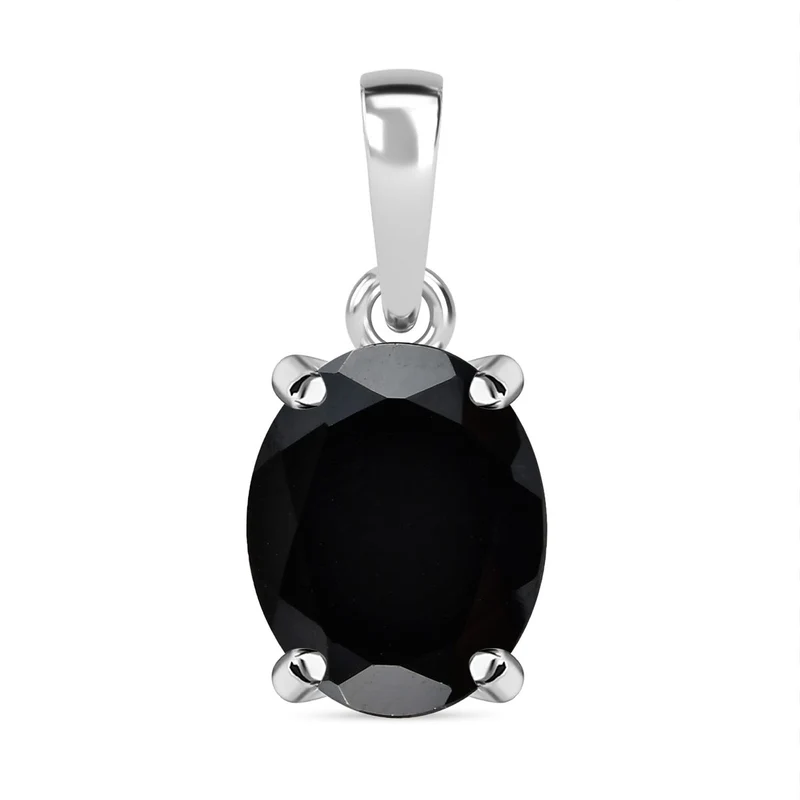 Elite Shungit Anhänger 925 Silber ca. 1.13 ct