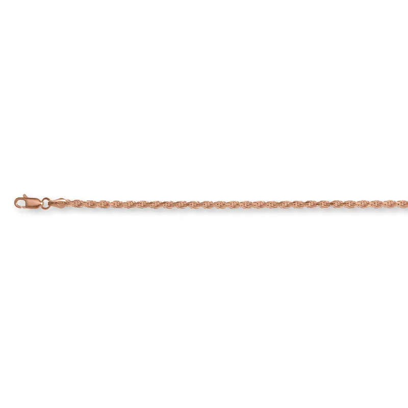 925 Silber rosévergoldet Halskette ca. 50 cm ca. 13,01g