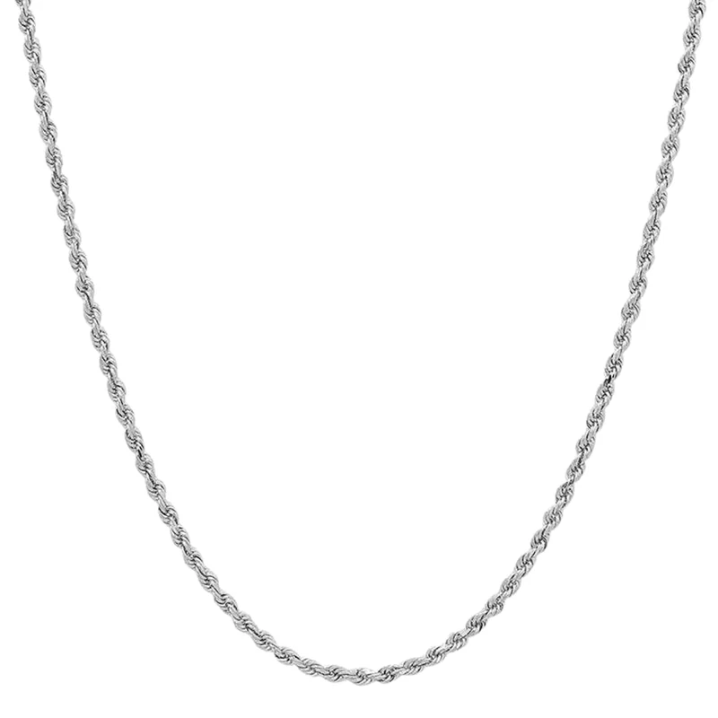Kordelkette, ca. 60 cm, Edelstahl, ca. 6,90g
