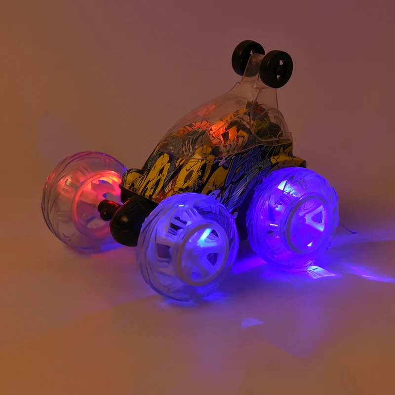 Ferngesteuertes Rennauto mit LED-Lichtern, Fernbedienung und Musik
