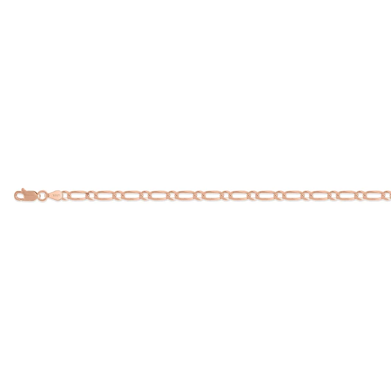 925 Silber rosévergoldet Armband ca. 18 cm ca. 3,00g