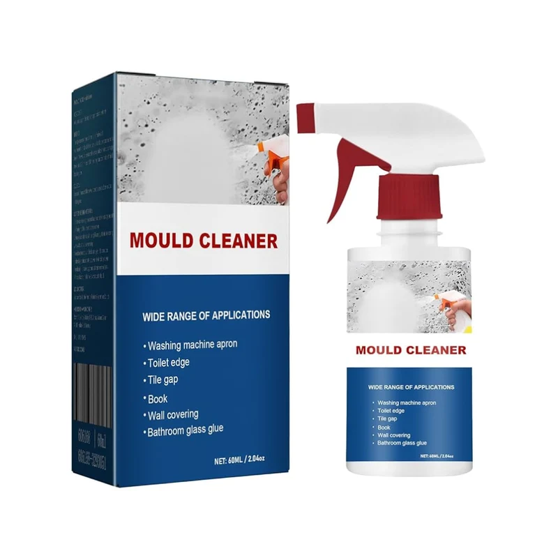 Kraftvoller Anti-Schimmel Reiniger Spray | Entfernt Schimmel & Mehltau effektiv | Aktiver Sauerstoff ohne Chlor | 1+1 Gratis Angebot
