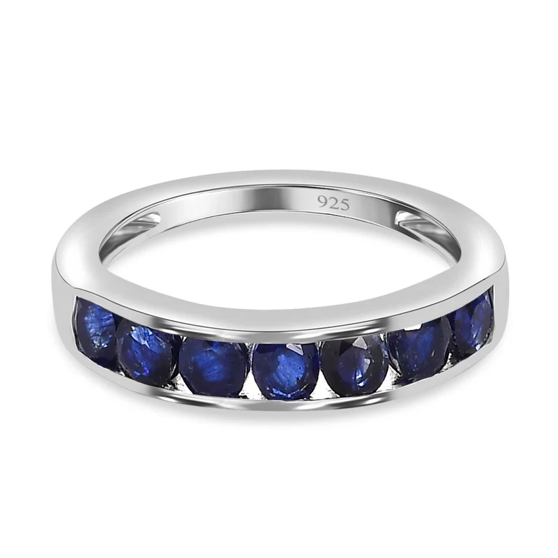 Masoala Saphir (Fissure gefüllt) Ring, 925 Silber ca. 1.09 ct