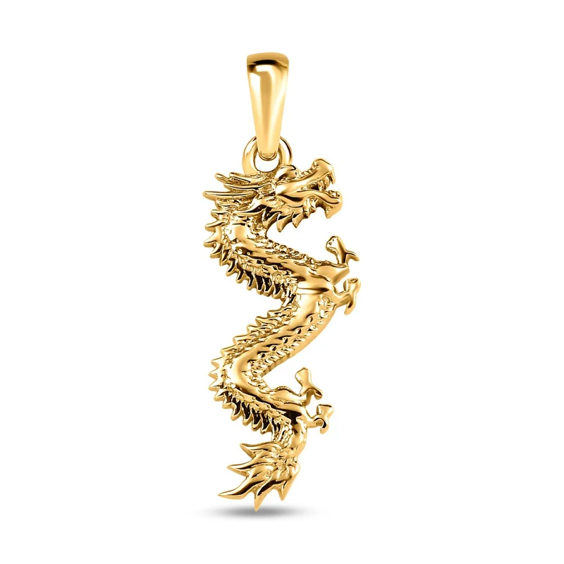 375 Gold Drachen Anhänger, ca. 1,41g
