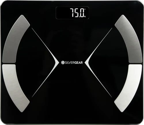 Bluetooth-Smart-Waage, Schwarz