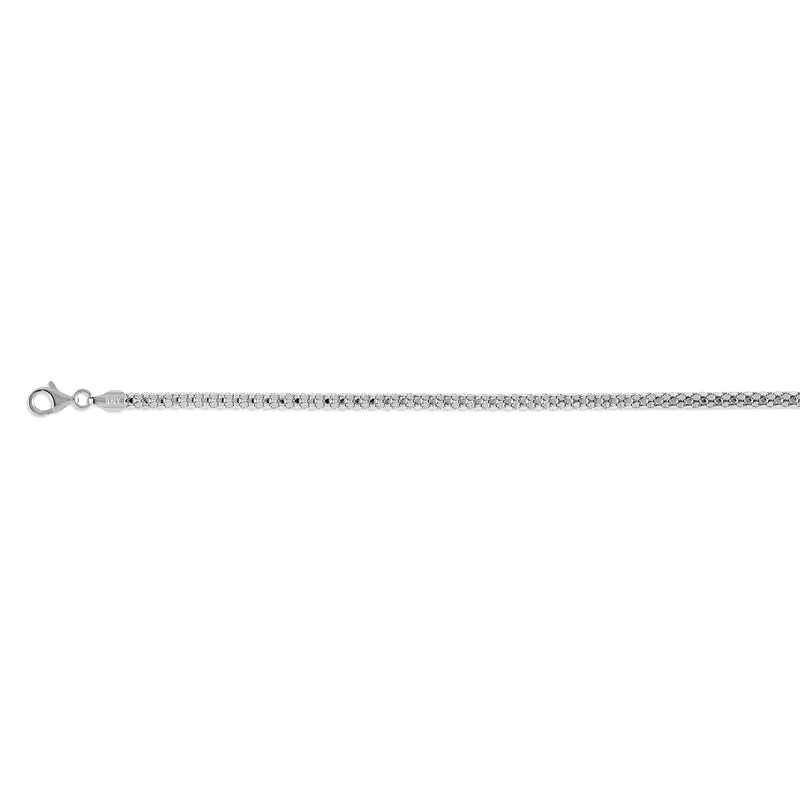925 Silber rhodiniert Armband ca. 19 cm ca. 5,99g