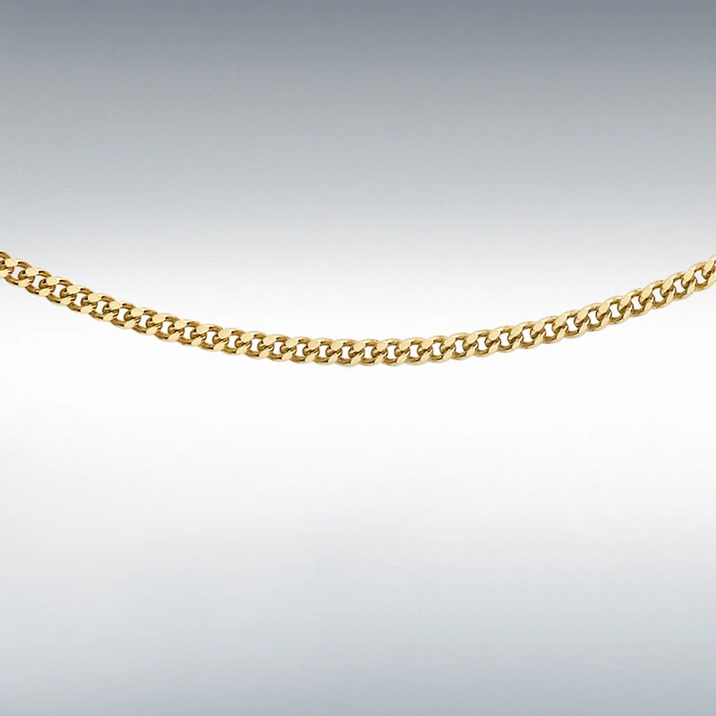 London Close Out Deal - 375 Gold Kette ca. 45 cm