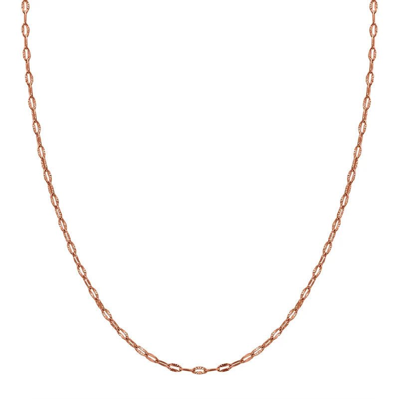 925 Silber rosévergoldet Kette ca. 75 cm ca. 4,08g