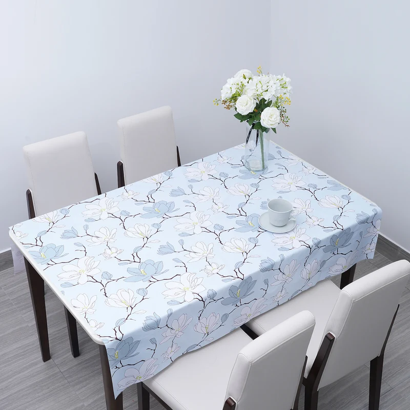 Wasserdichte PVC Tischdecke, Blattmuster