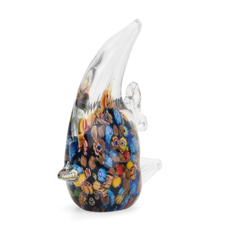 Glasfiguren Kollektion Fisch, 11 x 11 x 4 cm