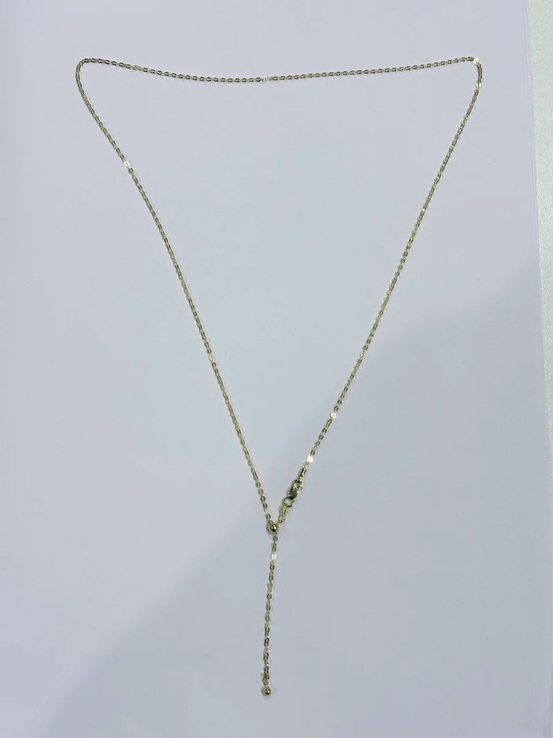 LIMITIERTE AUFLAGE - Verstellbare Ankerkette, ca. 60 cm, 925 Silber vergoldet
