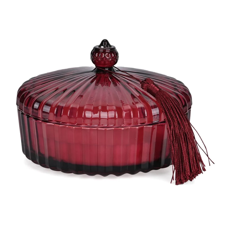 The 5th Season: Duftkerze im Glass, Rose und Jasmin, 6ml natürliches Öl, 200 g Wachs, 50 Stunden Brenndauer, Rose und Jasmin