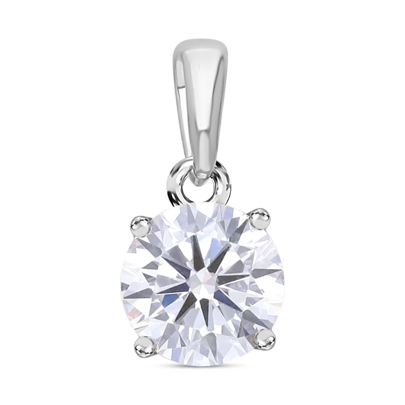LUXURIANT DIAMOND - Lab Grown Diamant VS-EF SGL zertifiziert Anhänger 375 Gold ca. 1,00 ct.