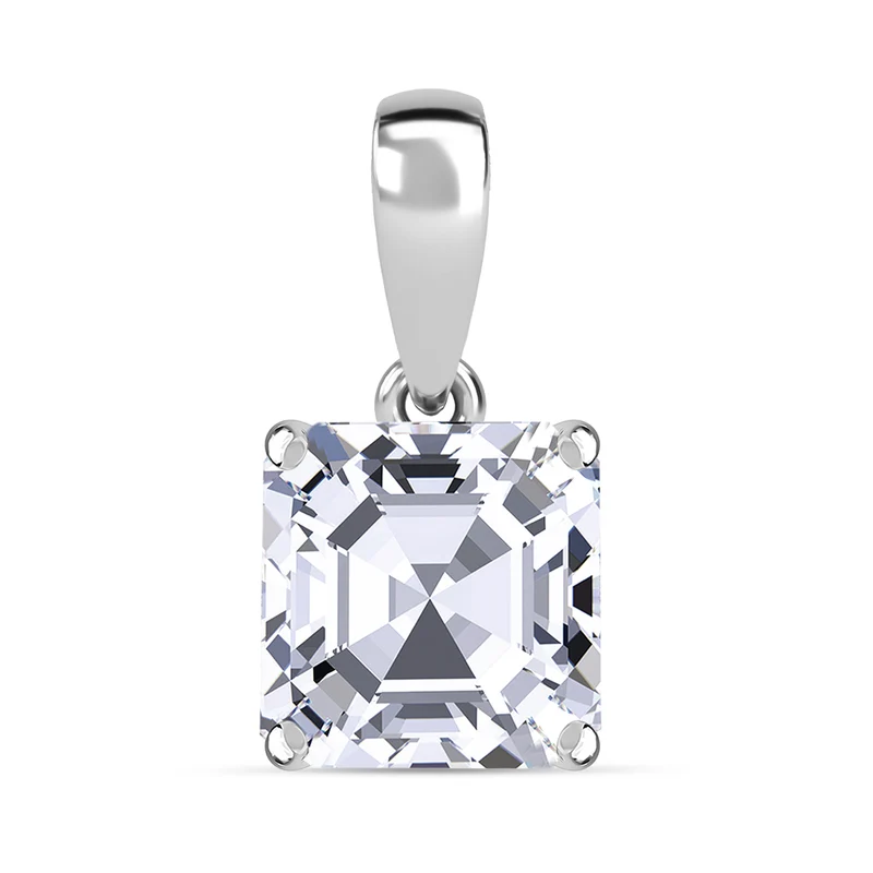 LUXURIANT DIAMOND - Lab Grown Diamant VS-EF IGI zertifiziert Anhänger 950 Platin ca. 3,00 ct.