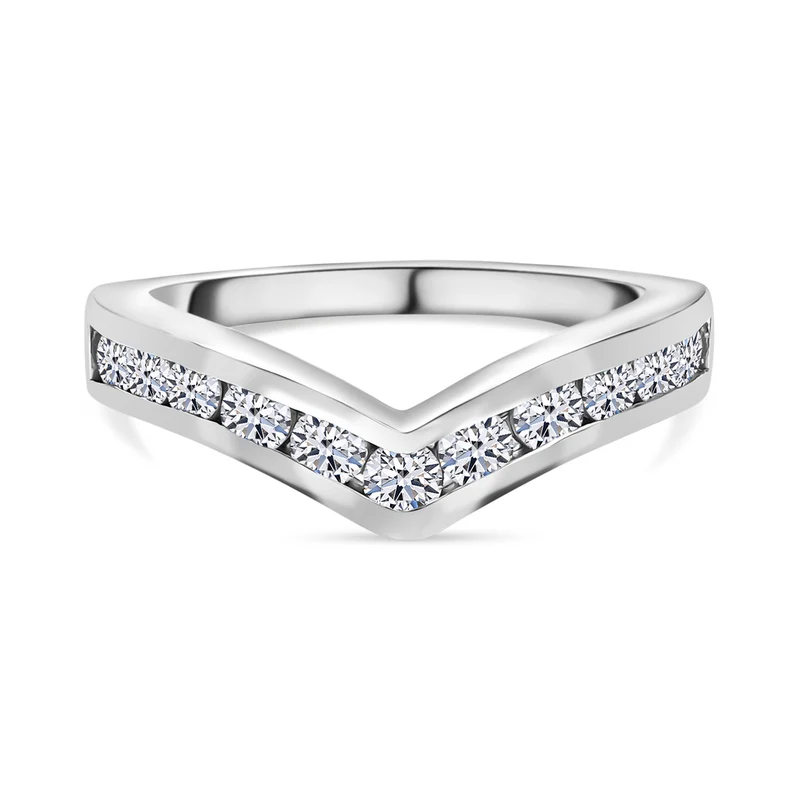 LUXURIANT DIAMOND - Lab Grown Diamant SI-GH Ring 925 Silber rhodiniert ca. 1.17 ct