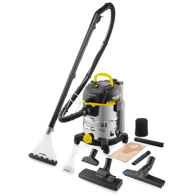 Mehrzweck-Staubsauger Hyundai VC5850 (HYUVC5850) schwarz/gelb/rostfreier stahl