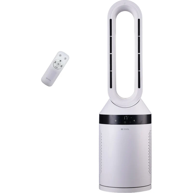 BE COOL Rotorloser 2in1 Turmheizlüfter mit Ventilatorfunktion