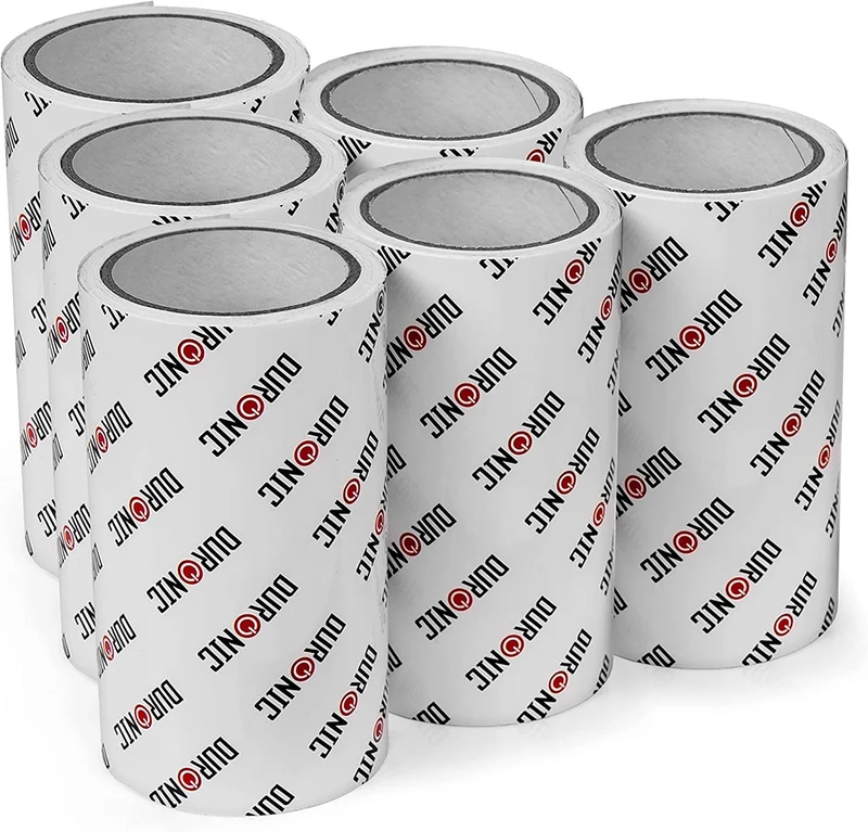 Duronic ROLL6 Fusselrolle Nachfüllpack | 6 Kleberollen | Tragbarer Fusselentferner | Kleiderrolle gegen Tierhaare | Für Polstermöbel, Wäsche und Fellpflege geeignet