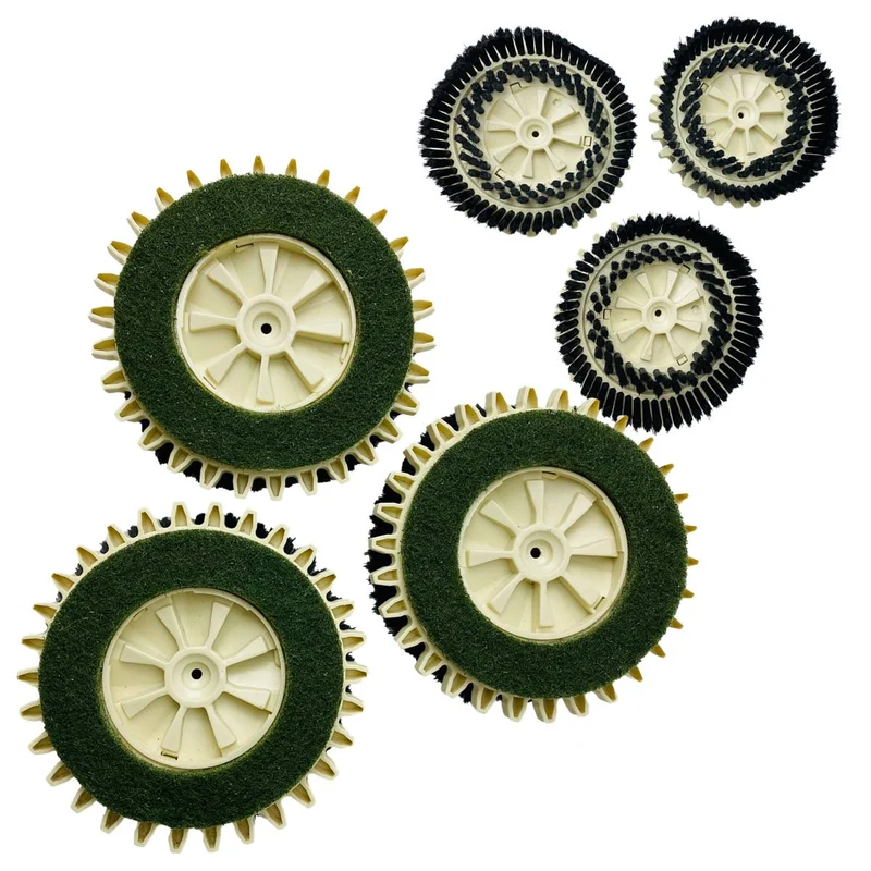 3 Ersatzbürsten für Reinigungsset geeignet für Vorwerk Pulilux 515, PL515