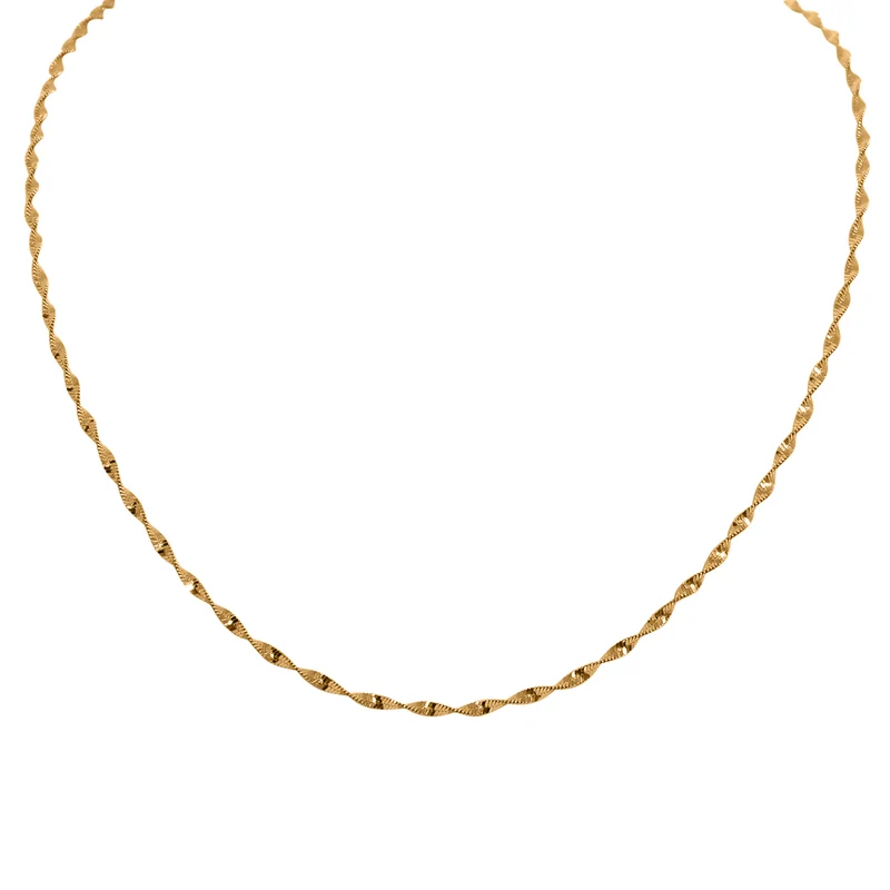925 Silber vergoldet Kette ca. 45 cm ca. 4,02g