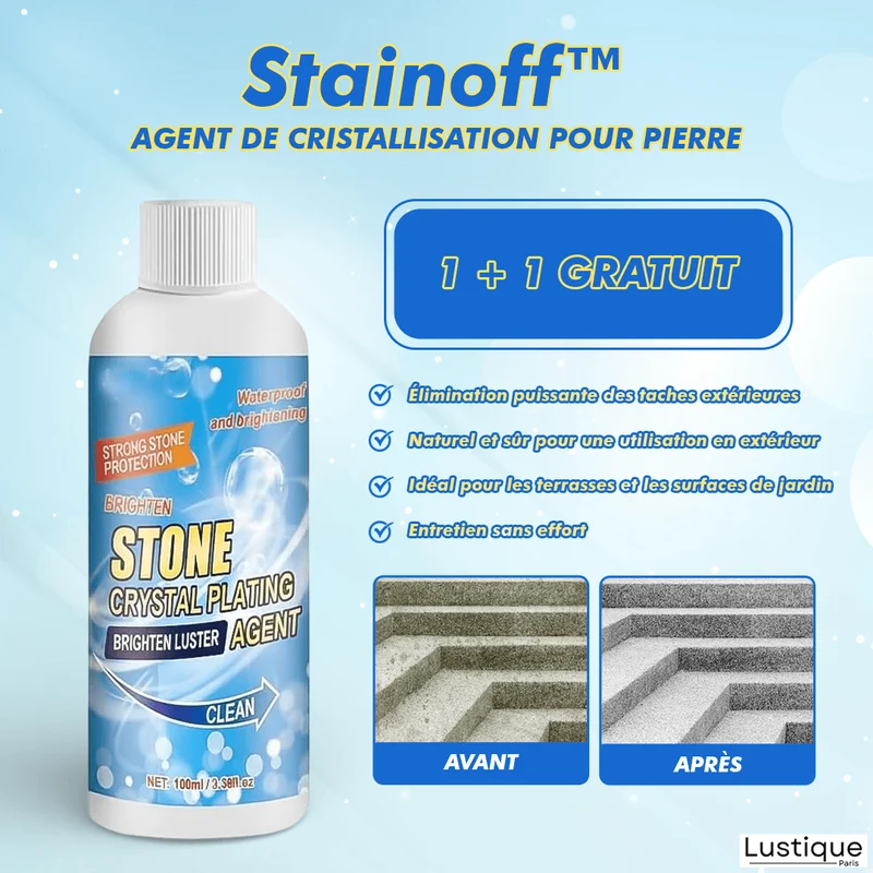 Naturstein Reiniger & Schutzversiegelung 100 ml | Für Marmor, Granit, Quarz & Fliesen | Wasserabweisender Schutz mit Glanzauffrischung | Fleckenschutz