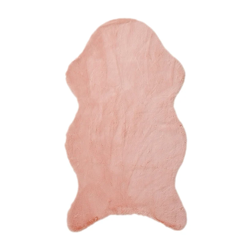 Luxury Edition: Supersoft Kunstfell Teppich, 160x230 cm, 1200 GSM, Rosa