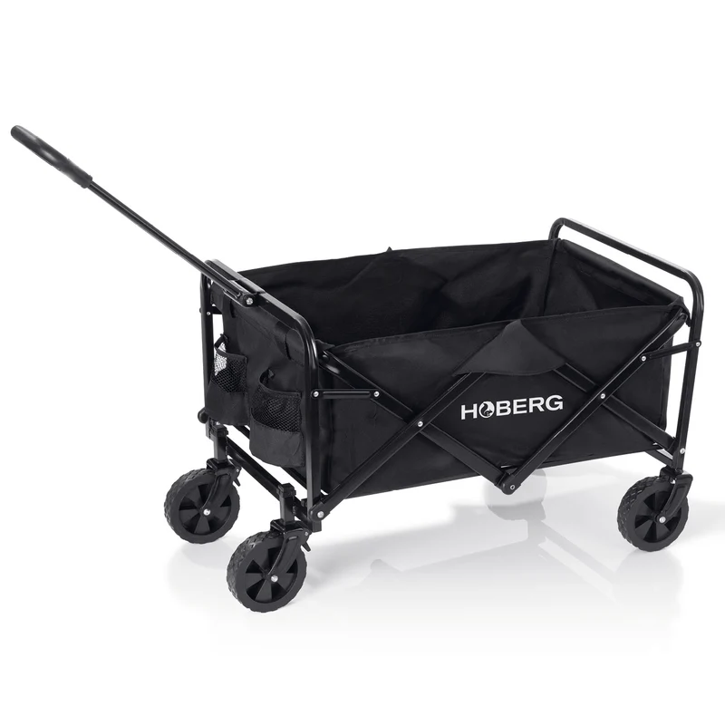 Klapp-Bollerwagen mit Bremsen - max. 80 kg