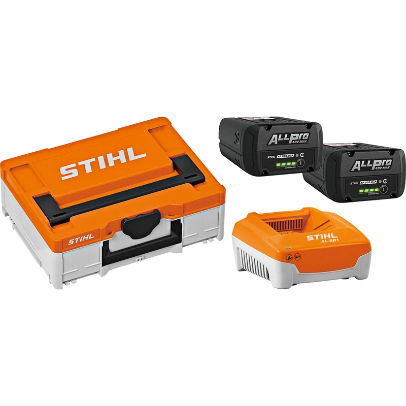 Stihl Akku Box S / 2 x AP 300.0 PC & 1 x AL 501