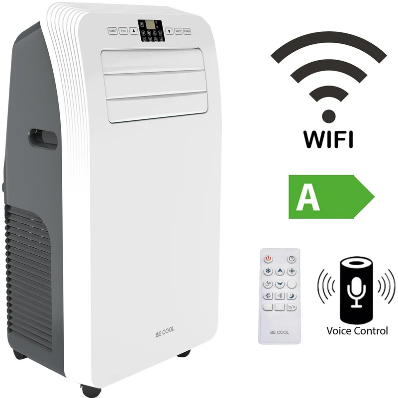 BE COOL Klimagerät 12.000 BTU mit WIFI
