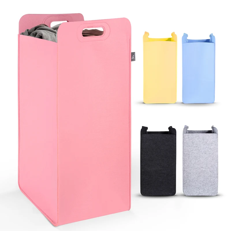 Filz-Aufbewahrungskorb "Katy" 75 l - Rosa