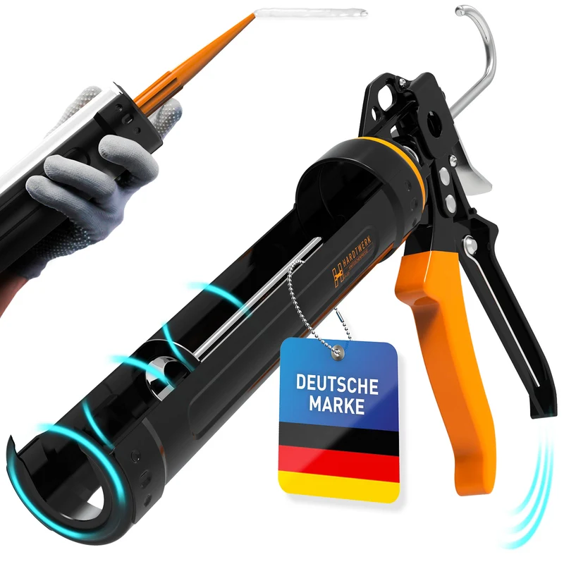 Profi Kartuschenpresse mit Kartuschen-Cutter