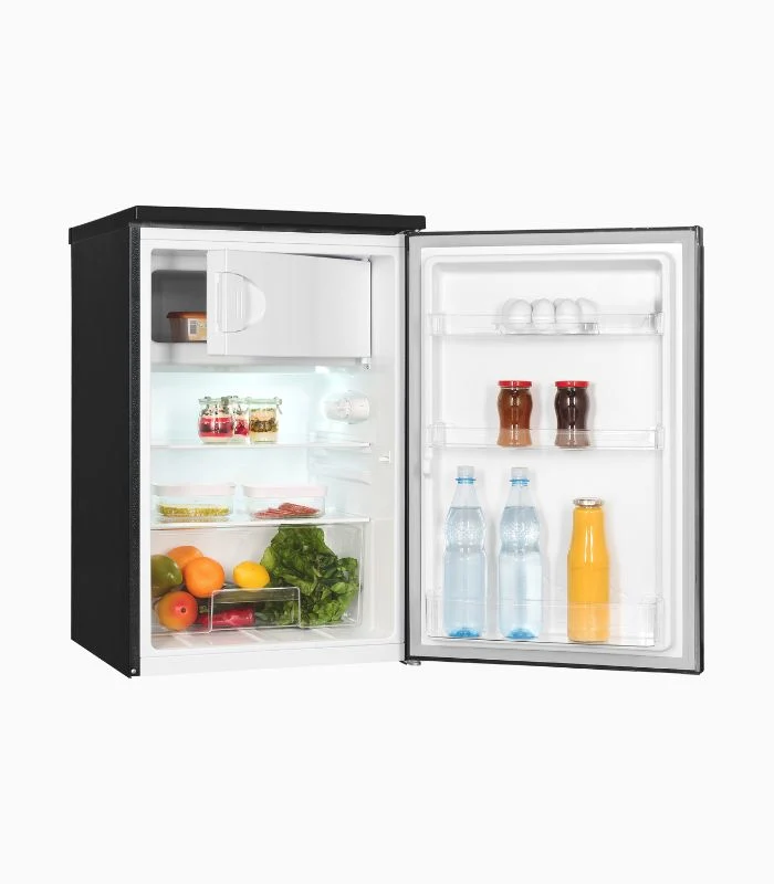 Exquisit Stand-Kühlschrank KS15-4-051C inoxlook-az