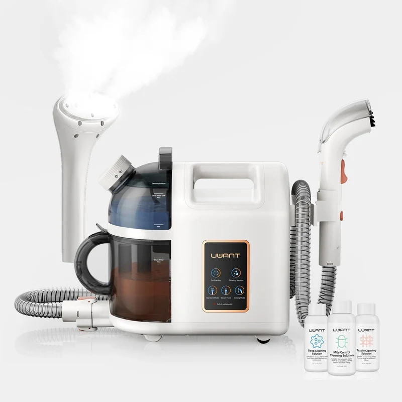 UWANT B200 Waschsauger Teppichreiniger mit Dampfreinigung