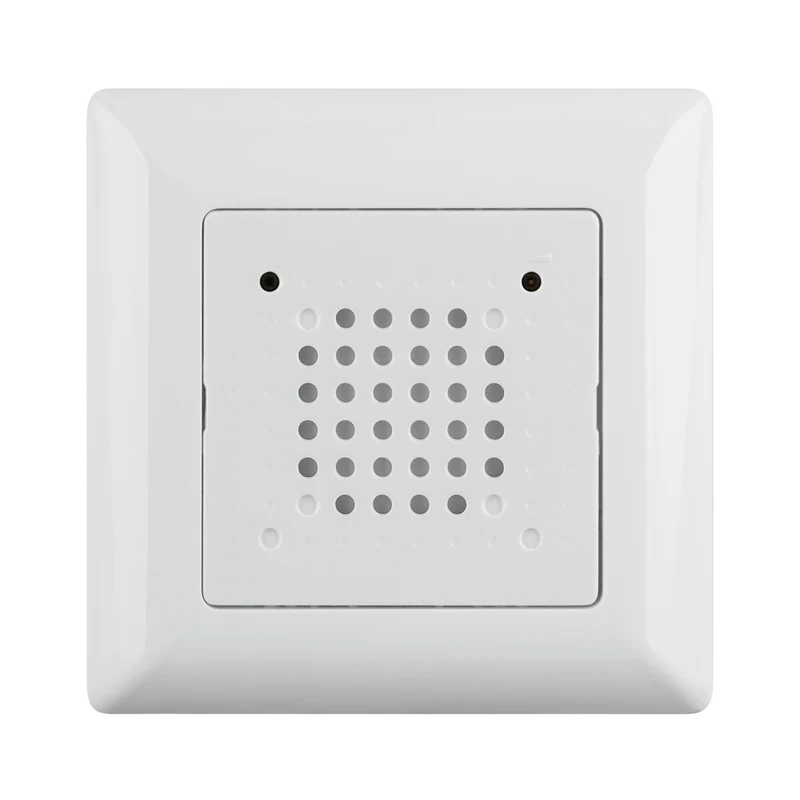 Grothe UP-GONG 120ws weiß inkl. Rahmen 17 Gongtöne, 8-12V=~, bis zu 83dB, 43701