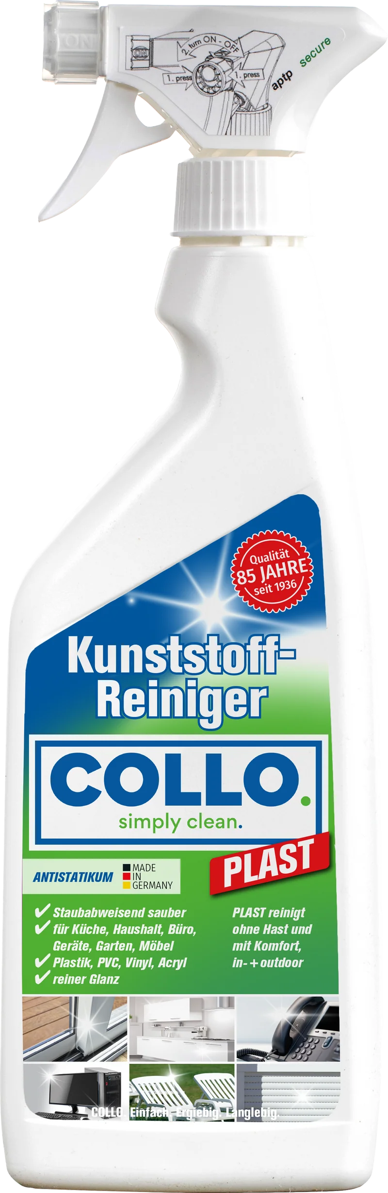 Collo Kunststoff-Reiniger 500ml Plast, 0056