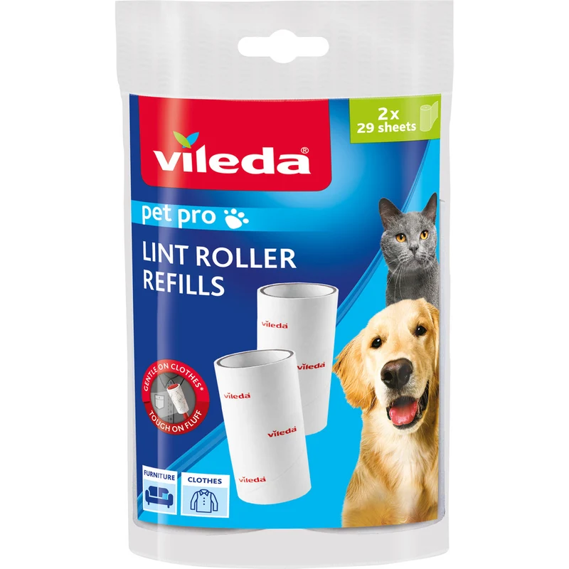 VILEDA-PetPro Fusselroller-Ersatzrollen