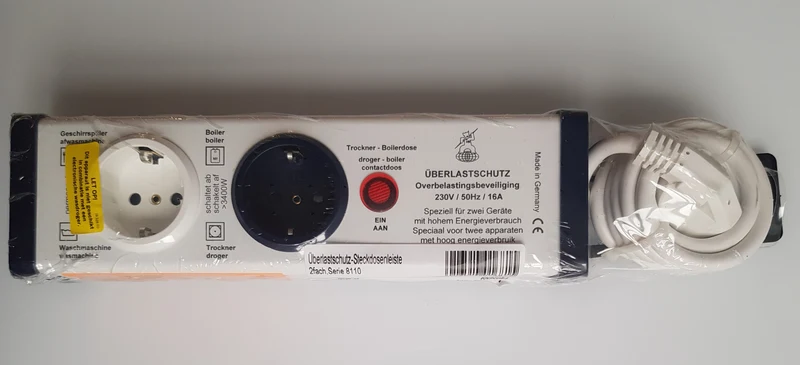 Bachmann Überlastschutz-Steckdosenleiste Serie 8110 2-fach