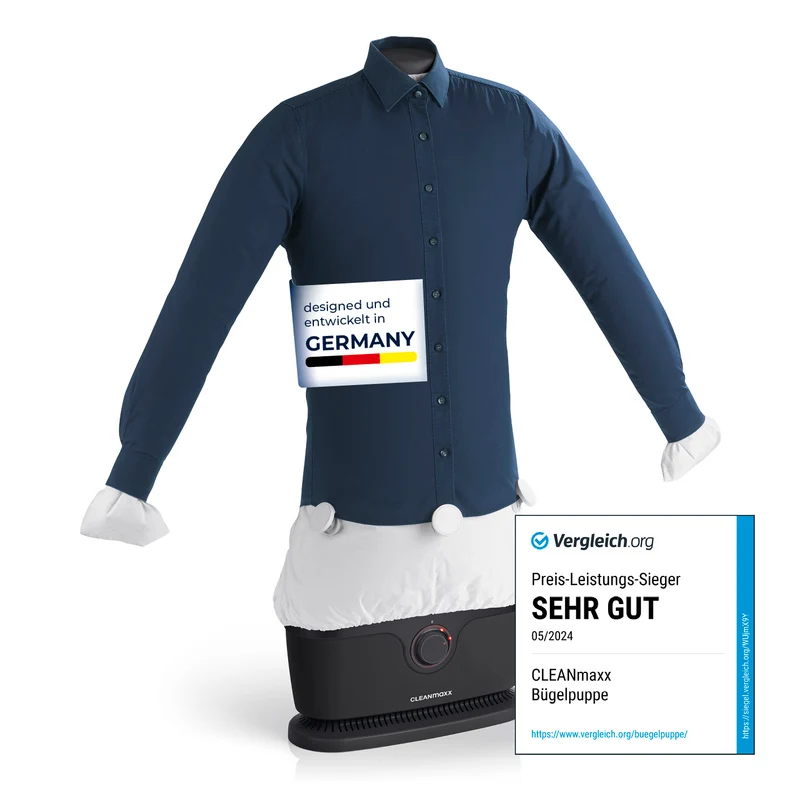 Hemdenbügler PRO - Schwarz