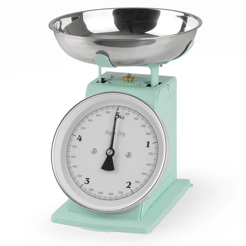 Küchenwaage Retro in Mint