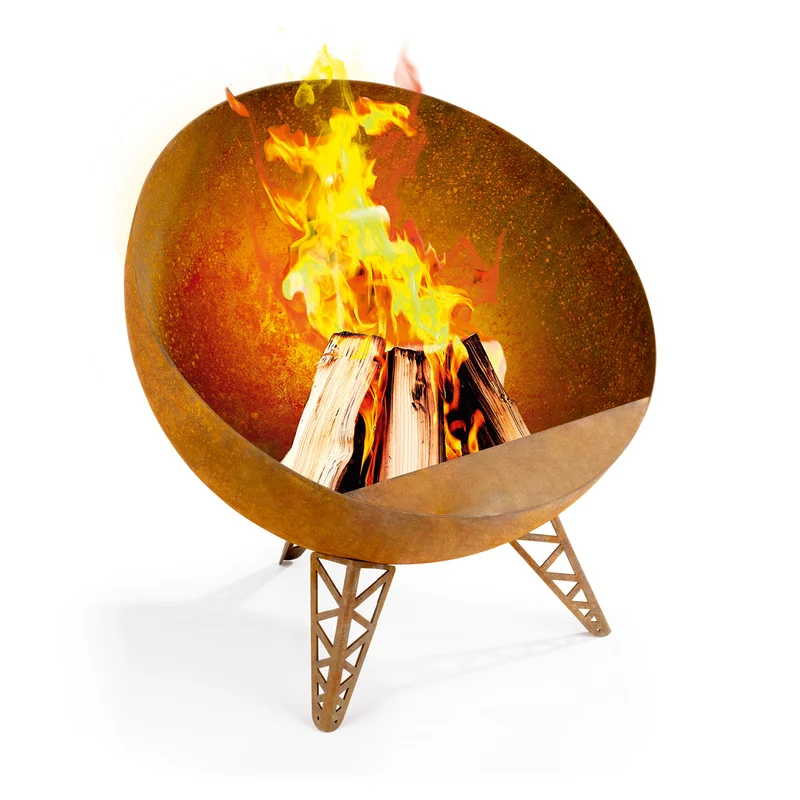 Feuerschale in Rost-Patina - Ø 58 cm
