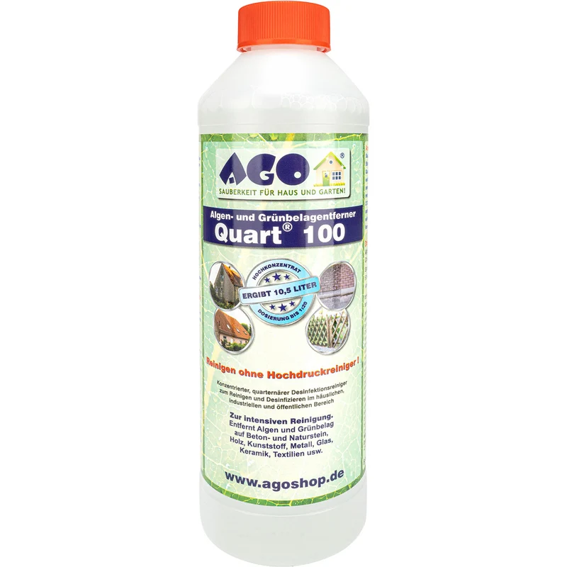 AGO Quart® Algen- und Grünbelagentferner
